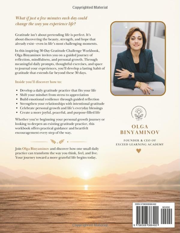 Gratitude Challenge Guided Workbook: 30-Day Transformation — alternate view