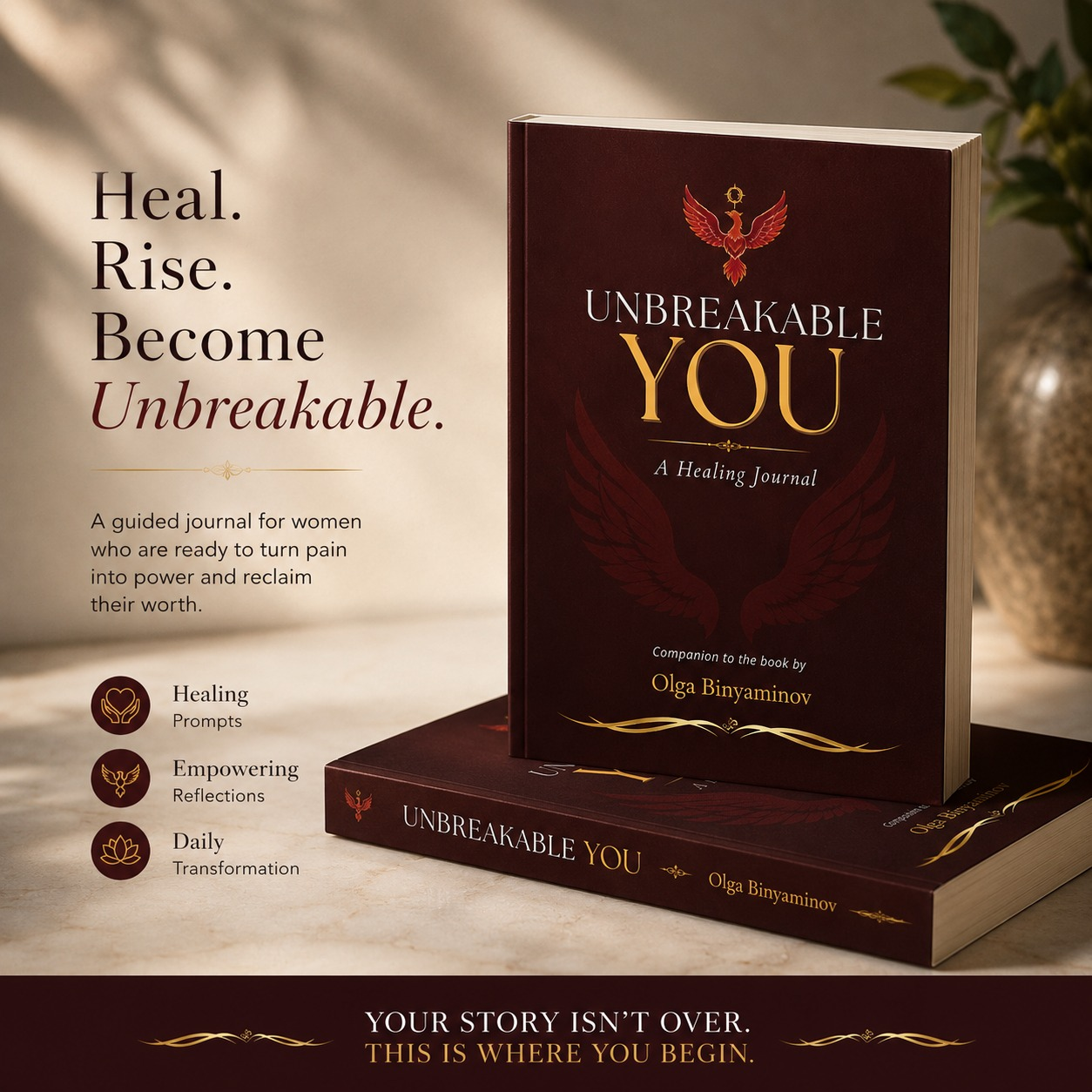 Unbreakable You — Companion Guided Journal — alternate view