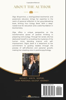Write Your Eulogy Guide: Reflect, Write, Inspire — alternate view